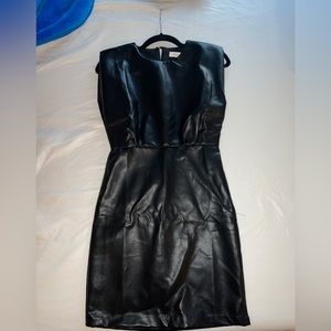 Bishop + Young Hayden Vegan Leather Dress